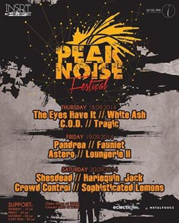Peak Noise Festival, prima editie in Question Mark